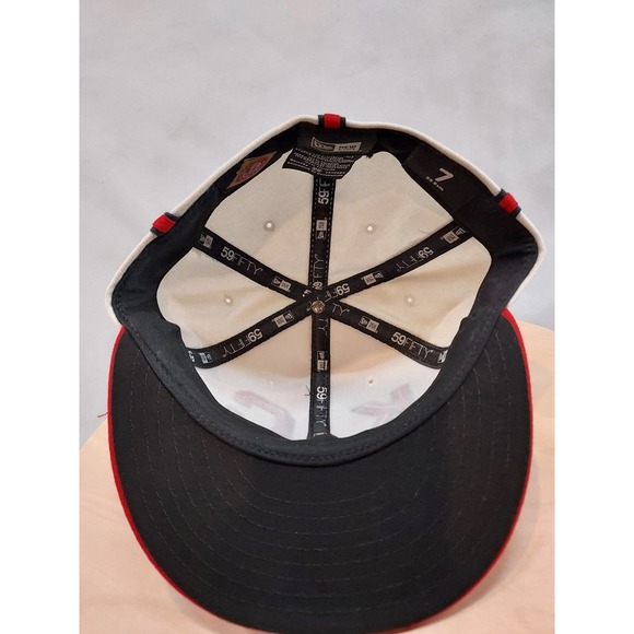 Vintage Kansas City Monarchs New Era 59Fifty Negro League Fitted Cap Size 7 - Picture 6 of 8